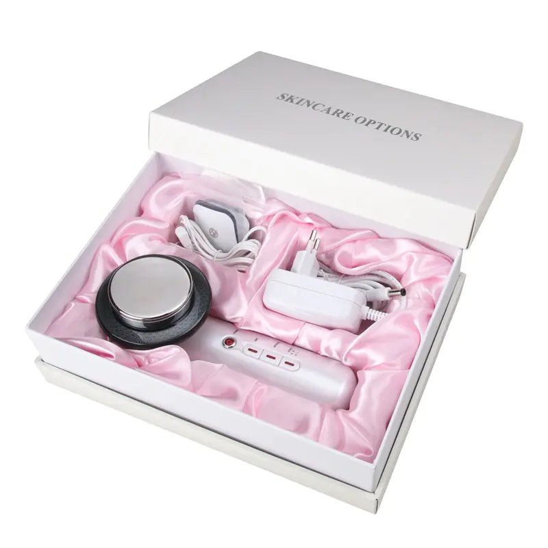 3-in-1 LED Beauty Device – EMS, Ultrasound & Infrared for Skin Tightening & Fat Reduction